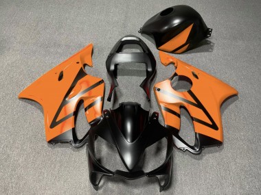Carénages Moto Honda CBR600 F4i 2001-2003 - Orange Noir Mat Vendre