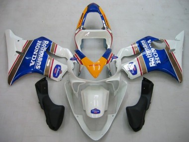 Carénages Moto Honda CBR600 F4i 2001-2003 - Jaune Blanc Bleu Rothmans Vendre