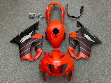 Carénages Moto Honda CBR600 F4i 2004-2007 - Rouge Noir Mat Vendre