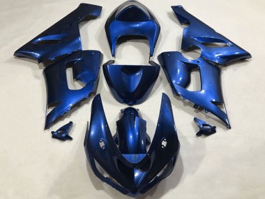Carénages Moto Kawasaki ZX6R 2005-2006 - Bleu Vendre