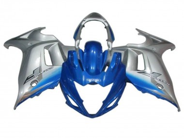 Carénages Moto Suzuki GSX650F 2008-2013 - Bleu Argent Vendre
