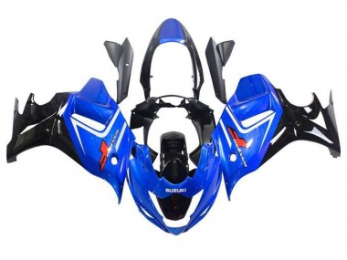 Carénages Moto Suzuki GSX650F 2008-2013 - Bleu Blanc Noir Brillant Vendre