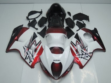 Carénages Moto Suzuki GSXR1000 1996-2007 - Blanc Bonbon Rouge Noir Vendre