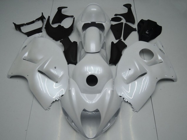 Carénages Moto Suzuki GSXR 1300 Hayabusa 1996-2007 - Blanc Perle