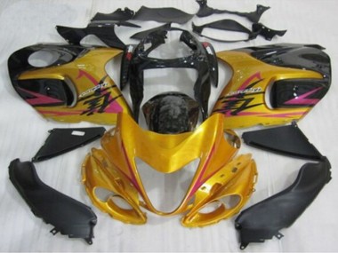 Carénages Moto Suzuki GSXR1000 1996-2007 - Or Noir Rose Vendre