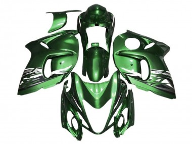 Carénages Moto Suzuki GSXR 1300 Hayabusa 2008-2020 - Vert Argent Blanc Vendre