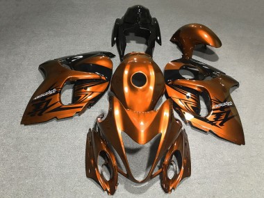 Carénages Moto Suzuki GSXR 1300 Hayabusa 2008-2020 - Bonbon Orange Noir Vendre