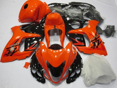 Carénages Moto Suzuki GSXR 1300 Hayabusa 2008-2020 - Orange Noir Vendre