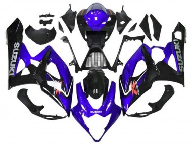 Carénages Moto Suzuki GSXR 1000 2005-2006 - Bleu Noir Gris Vendre