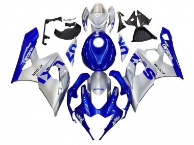Carénages Moto Suzuki GSXR 1000 2005-2006 - Bleu Argent Vendre