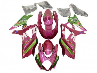 Carénages Moto Suzuki GSXR 1000 2005-2006 - Rose Vert Vendre