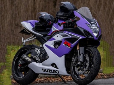 Carénages Moto Suzuki GSXR 1000 2005-2006 - Violet Blanc Vendre