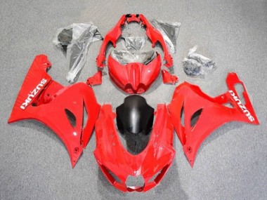 Carénages Moto Suzuki GSXR1000 2017-2024 - Rouge Blanc Noir Mat Vendre
