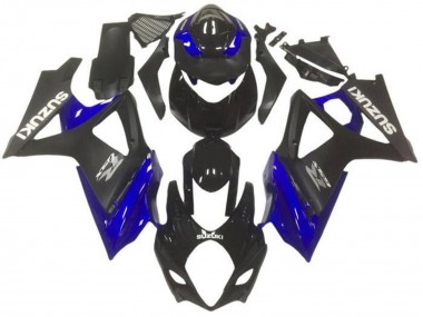 Carénages Moto Suzuki GSXR 1000 2007-2008 - Noir Brillant Noir Mat Bleu Gris Vendre