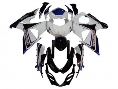 Carénage Moto Suzuki GSXR 1000 2009-2016 - Blanc Bleu Noir Yoshimura Vendre