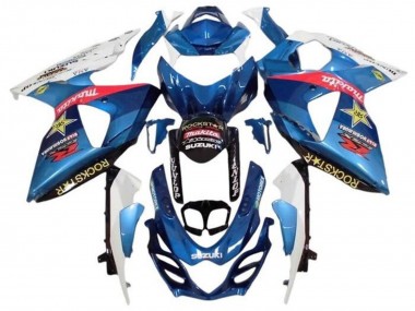 Carénages Moto Suzuki GSXR 1000 2009-2016 - Blanc Bleu Clair Rouge Jaune Rockstar Vendre