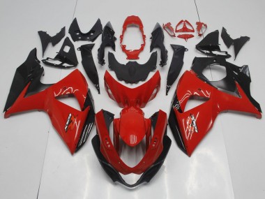 Carénage Moto Suzuki GSXR 1000 2009-2016 - Rouge Noir Vendre
