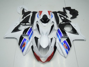 Carénages Moto Suzuki GSXR 1000 2009-2016 - Blanc Noir Bleu Rouge Vendre