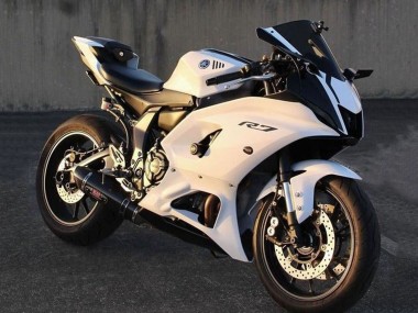 Carénages Moto Yamaha YZF R7 2021-2024 - Blanc Noir Vendre