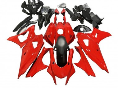 Carénages Moto Yamaha YZF R7 2021-2024 - Rouge Noir Mat Vendre