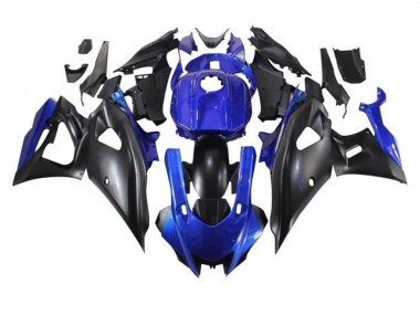 Carénages Moto Yamaha YZF R7 2021-2024 - Bleu Noir Mat Vendre