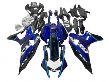 Carénages Moto Yamaha YZF R7 2021-2024 - Bleu Noir Bleu Clair Vendre