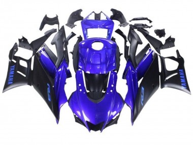 Carénages Moto Yamaha YZF R3/R25 2019-2021 - Bleu Noir Mat Vendre