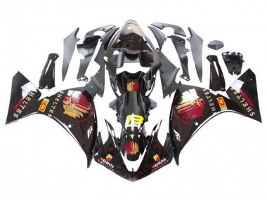 Carénages Moto Yamaha YZF 1000 R1 2009-2011 - Noir Brillant Rouge Jaune Sheltes Vendre