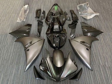 Carénages Moto Yamaha YZF 1000 R1 2009-2011 - Noir Brillant Gris Mat Vendre