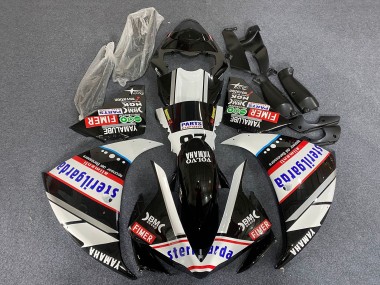 Carénages Moto Yamaha YZF 1000 R1 2009-2011 - Blanc Noir Rouge Sterilgarda Courses Vendre
