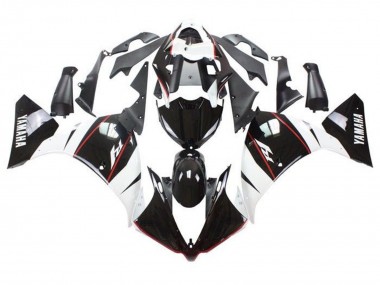 Carénages Moto Yamaha YZF 1000 R1 2009-2011 - Blanc Noir Rouge Bande Vendre