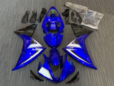 Carénages Moto Yamaha YZF 1000 R1 2009-2011 - Bleu Blanc Noir Vendre