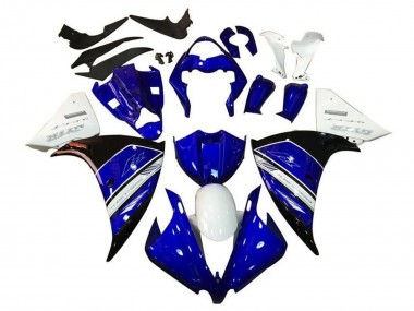 Carénages Moto Yamaha YZF 1000 R1 2009-2011 - Blanc Bleu Noir GYTR Vendre