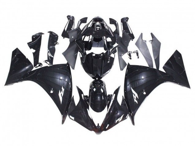 Carénages Moto Yamaha YZF 1000 R1 2009-2011 - Noir Brillant
