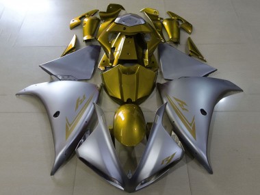 Carénages Moto Yamaha YZF 1000 R1 2009-2011 - Argent Or Vendre