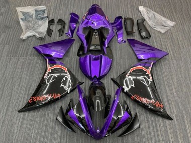 Carénages Moto Yamaha YZF 1000 R1 2009-2011 - Violet Noir Rouge Joker Vendre