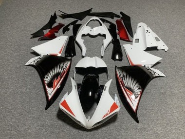 Kits Carénage Moto Yamaha YZF 1000 R1 2009-2011 - Blanc Rouge Noir Vendre