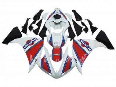 Carénages Moto Yamaha YZF 1000 R1 2009-2011 - Blanc Rouge Bleu Noir Martini Vendre