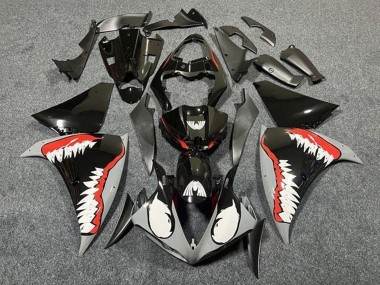 Carénages Moto Yamaha YZF 1000 R1 2012-2014 - Noir Brillant Blanc Rouge Requin Vendre