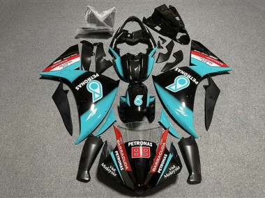 Carénages Moto Yamaha YZF 1000 R1 2012-2014 - Noir Brillant Bleu Petronas Vendre