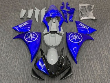 Carénages Moto Yamaha YZF 1000 R1 2012-2014 - Nardo Gris Bleu Noir Vendre