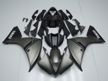 Carénages Moto Yamaha YZF 1000 R1 2012-2014 - Gris Mat Noir Mat Blanc Décalque Vendre