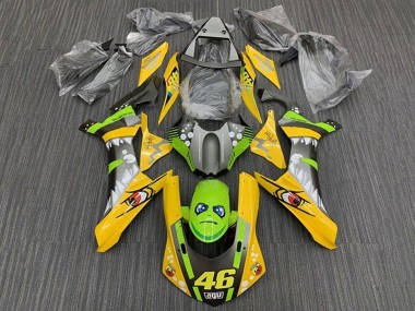 Carénages Moto Yamaha YZF 1000 R1 2015-2019 - Jaune Vert Requin 46 Vendre