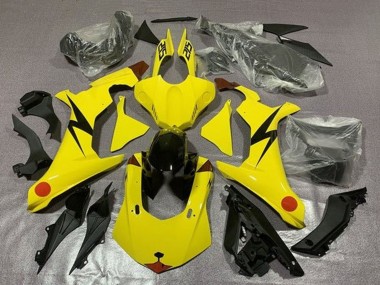 Carénages Moto Yamaha YZF 1000 R1 2015-2019 - Jaune Rouge Pikachu Vendre