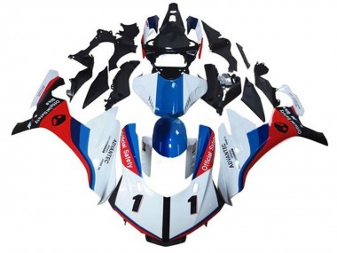 Carénages Moto Yamaha YZF 1000 R1 2015-2019 - Blanc Bleu Rouge Noir Official Safety Vendre