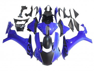 Carénages Moto Yamaha YZF 1000 R1 2015-2019 - Bleu Noir Mat Vendre