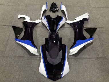 Carénages Moto Yamaha YZF 1000 R1 2015-2019 - Blanc Noir Brillant Bleu Vendre