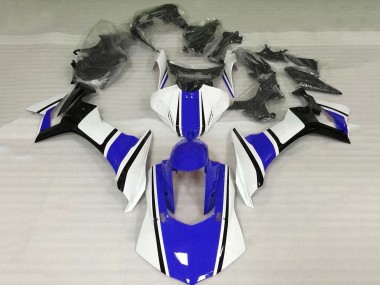 Carénage Moto Yamaha YZF 1000 R1 2015-2019 - Blanc Bleu Noir Vendre