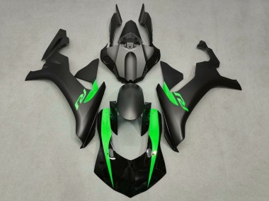 Carénages Moto Yamaha YZF 1000 R1 2015-2019 - Noir Mat Noir Brillant Vert Vendre