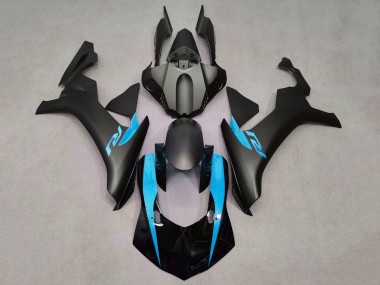 Carénages Moto Yamaha YZF 1000 R1 2015-2019 - Noir Mat Noir Brillant Bleu Clair Vendre